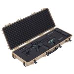 Uimoso Durable Rifle Case 1066 mm Gun Storage, Waterproof & Dustproof, Khaki