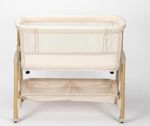 3 in 1 Baby Bassinet with Wheels Bedside Sleeper Portable Crib 7 Height Adjust