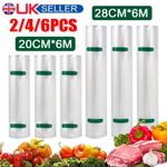 1-10 Rolls Vacuum Food Sealer Bags Vacum Sealer Dry Wet Pack Machine/Food Bags