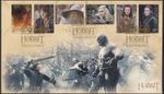 NEW ZEALAND 2014 The Hobbit: Five Armies, Set of 6 S/A's FDC