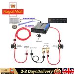 12V DC to DC Dual Battery Charger Kits Built-in Solar MPPT Voltage Sensitive Van