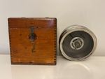 Vintage 'Toulet Imperator' Pigeon Racing Clock & Wooden Case