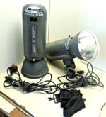 2 x Elemental VC 500R Lights Flash/Continual in Carry Case with Shoulder Strap
