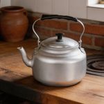 Aluminum Tea Kettle Old Design Aluminum Teapot Lightweight for Restaurant,
