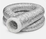 Strong Acoustic Ducting 5/10m Air Ventilation Phonic Pipe 4-12" Hydroponics