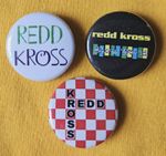 Redd Kross (power pop) three 25mm button badges inc 'Show World'. Free UK P&P!