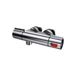 Static Caravan Horizontal Thermostatic Shower Mixer 45MM Centres Replaces V200