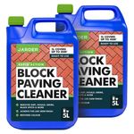 Jarder Block Paving Cleaner Paving Slab Patio Driveway Cleaning Solution 2 x 5L