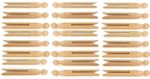 24 Wooden Dolly Pegs Traditional Clothes Washing Line High Quality Laundry Craft