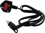 GHD 1.5m Hair Straightener Power Cable with UK Plug Replacement for MK2 MK3 MK4
