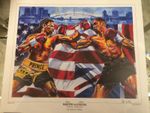 MARTIN vs JOSHUA Limited Edition Art Print By Killian Art