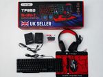 Gaming Keyboard And Mouse Set,LED, RGB Backlit For Xbox,PS4,PS5,PC,Laptop UK