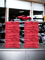 500 Pcs Red Shop Towels Jumbo 15x15 Cleaning Rags, A-Grade & Free Shipping