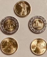 Egyptian Pound Coin Collection/ Treasure 8 -Cleopatra + 4 Coins