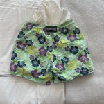 Vilebrequin Men’s Floral Swim Shorts Elastic Waist Drawstring Pockets Size S