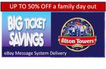 4 x 🎉 DISCOUNTED 🎉 ALMOST FREE 🎉 Alton Towers ✅ EXPIRES 30/06/26 ✅