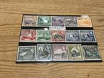 15 Stamps Cyprus George Vl Used #280