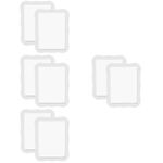 8Pcs Reusable Magnetic Locker Mirrors for Bedroom Cabinet Dressing Table