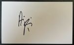 Asmir Begovic Signed Autograph White Index Card Bournemouth Football COA