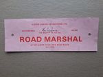 JOEY DUNLOP MOTORCYCLING LEGEND HAND-SIGNED GRAND PRIX ROAD MARSHALL'S ARMBAND