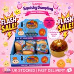 Viral Rare Glitter Dumpling Squishy Toy Mystery Blind Box Bao Bun Stress Relief