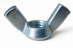 M3 M4 M5 M6 M8 M10 M12 BRIGHT ZINC STEEL WING NUTS BUTTERFLY NUT METRIC DIN 315