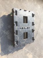 6 X LT Heavy Duty Wheeled 600 x 800mm Tote Crate Double Dolly 400kg Castors