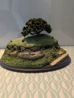 Weta premium Bag End On The Hill Lord Of The Rings Environment Statue