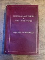 RARE David English’s Wormsley 2005 Wisden Leather Bound Signed Limited Edition
