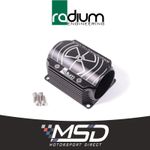 Radium Engineering Universal Fuel Pump & Fuel Filter Bracket with Heat Exchanger