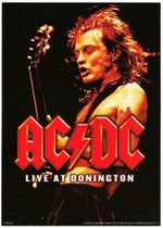 AC/DC Postcard Live At Donington 1991