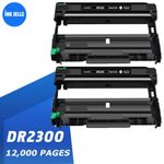 2 Drum Unit DR2300 Compatible With Brother DCP-L2500D DCP-L2520DW DCP-L2540DN