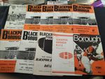 BLACKPOOL BOROUGH RUGBY LEAGUE PROGRAMME COLLECTION 1962-1980 HOMES X 10