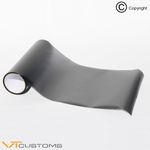 Dark Matt Taillight Tint Film [ 3 x A5 Sheets for Fog Lights ] Car Black Smoke