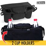 BUGGY ORGANISER | Storage Bag for Pram Pushchair Stroller Cup Holder Baby Travel