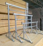 Pair of Builders Trestle Size 1, 2 & 3 - Heavy Duty Zinc Plated - 24hr Delivery