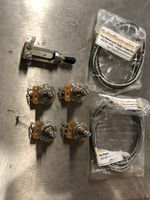Vintage complete Les Paul set, CTS EP 686 pots Switchcraft toggle wiring 500k