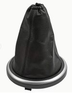 FORD FIESTA MK6 2002-2008 or FUSION 2002-2012 BLACK ITALIAN LEATHER GEAR GAITER