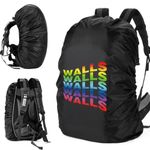 Backpack Rain Cover Waterproof Rucksack Protector For Hiking Camping Reflective