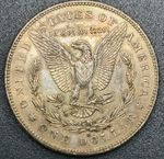 1878 Morgan Silver Dollar - Rainbow Uncleaned