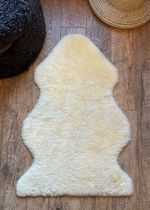 British Premium Medical Ideal for Pressure Sores. Sheepskin Rug in Honey