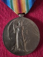 British Victory Medal To Hewson