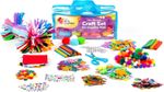 Kids Craft Kit DIY Art Supplies Set Creative Activities Gift Boys Girls 4+