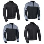 Oxford Spartan Air Summer Motorcycle Jacket Sports Touring Motorbike Coat Black