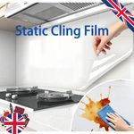 Clear Gloss  Vinyl Film Roll Sticky Back Plastic Transparent Cover