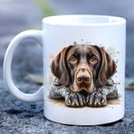 German Shorthaired Pointer Dog Mug - Gift, Birthday, Christmas