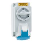 (New) CEE Norm Bals Interlocked Socket 16A 230V 3P IP44 Switched (New) B119