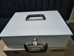 heavy  Metal Cash Box With Key.   