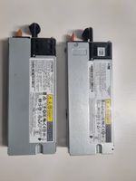 2 x Lenovo 01PE162 1100W 80+ Platinum Hot Swap Power Supply 