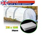 2m x10m-30gsm Frost Fleece Plant Protection Garden Cover Winter Horticultural UK